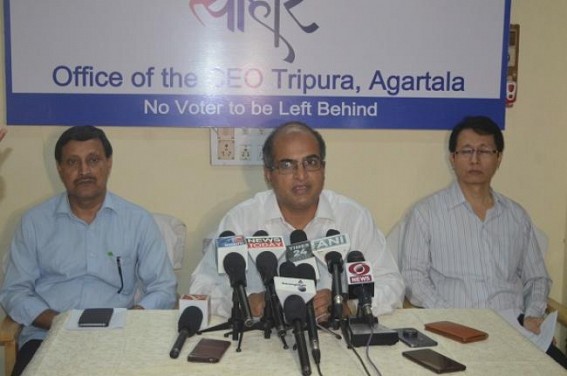 CEO sent Manipulated Report on CCTV footage-Scrutiny to EC to help whom ? No central force deployed yet for 23rd April’s East Tripura Poll CEO sent Manipulated Report on CCTV footage-Scrutiny to EC to help whom ? No central force deployed yet for 23rd April’s East Tripura Poll